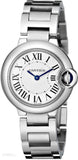 Cartier Ballon Bleu De Cartier White Dial Silver Steel Strap Watch for Women - W69010Z4 Authentic Buy Shop Now