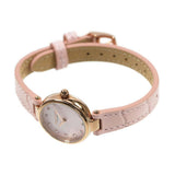 Coach Hayley Mother of Pearl Pink Dial Pink Leather Strap Watch for Women - 14503537 Authentic Buy Shop Now