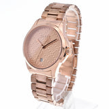 Gucci G Timeless Quartz Gold Dial Gold Steel Strap Watch For Women - YA126482 Authentic Buy Shop Now