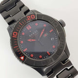 Gucci G Timeless Sport Black Dial Black Steel Strap Watch For Men - YA126230 Authentic Buy Shop Now