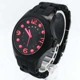 Marc Jacobs Pelly Black Dial Black Silicone Strap Watch for Women - MBM2517 Authentic Buy Shop Now