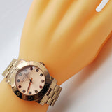 Marc Jacobs Blade Rose Gold Dial Rose Gold Steel Strap Watch for Women - MBM3142 Authentic Buy Shop Now