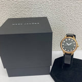 Marc Jacobs Betty Mother of Pearl Black Dial Black Leather Strap Watch for Women - MJ1513 Authentic Buy Shop Now
