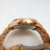 Guess Chaser Chronograph Black Dial Rose Gold Steel Strap Watch for Men - W0170G3 Authentic Buy Shop Now