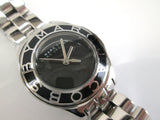 Marc Jacobs Blade Black Dial Silver Steel Strap Watch for Women - MBM3059 Authentic Buy Shop Now