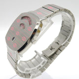 Gucci Grip Quartz Silver Dial Silver Steel Strap Watch For Women - YA157438 Authentic Buy Shop Now
