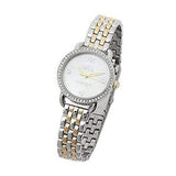 Coach Delancey Mother of Pearl White Dial Two Tone Steel Strap Watch for Women - 14502480 Authentic Buy Shop Now
