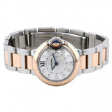 Cartier Ballon Bleu De Cartier Diamonds Silver Dial Two Tone Steel Strap Watch for Women - W3BB0026 Authentic Buy Shop Now