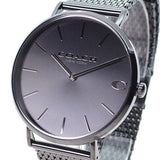 Coach Charles Black Dial Black Mesh Bracelet Watch for Men - 14602148 Authentic Buy Shop Now