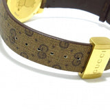 Gucci Dive Doraemon Brown Dial Brown Leather Strap Watch For Men - YA136334 Authentic Buy Shop Now