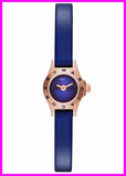 Marc Jacobs Blade Blue Dial Blue Leather Strap Watch for Women - MBM8641 Authentic Buy Shop Now