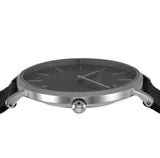 Coach Charles Black Dial Black Leather Strap Watch for Men - 14602157 Authentic Buy Shop Now