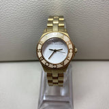 Marc Jacobs Amy White Dial Gold Steel Strap Watch for Women - MBM3051 Authentic Buy Shop Now