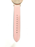 Coach Delancey Gold Dial Pink Leather Strap Watch for Women - 14503332 Authentic Buy Shop Now