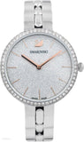 Swarovski Cosmopolitan Diamond Powder Silver Dial Silver Steel Strap Watch for Women - 5517807 Authentic Buy Shop Now