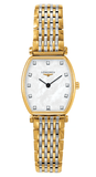 Longines La Grande Classique White Dial Two Tone Mesh Bracelet Watch for Women - L4.205.2.87.7 Authentic Buy Shop Now