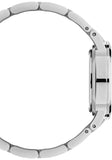 Daniel Wellington Iconic Link Black Dial Silver Steel Strap Watch For Women - DW00100208 Authentic Buy Shop Now