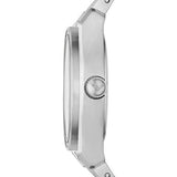 Emporio Armani Federica Three-Hand Date Blue Dial Silver Steel Strap Watch For Women - AR11593 Authentic Buy Shop Now