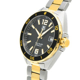 Tag Heuer Formula 1 Quartz Black Dial Two Tone Steel Strap Watch for Men - WAZ1121.BB0879 Authentic Buy Shop Now