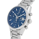 Tag Heuer Carrera Chronograph 41mm Blue Dial Silver Steel Strap Watch for Men - CBK2112.BA0715 Authentic Buy Shop Now