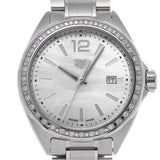 Tag Heuer Formula 1 Diamonds Mother of Pearl White Dial Silver Steel Strap Watch for Women - WBJ141A.BA0664 Authentic Buy Shop Now