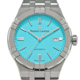 Maurice Lacroix Aikon Automatic Limited Summer Edition Blue Dial Silver Steel Strap Watch For Men - AI6008-SS00F-431-1 Authentic Buy Shop Now
