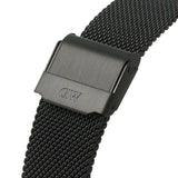 Daniel Wellington Petite Ashfield Black Dial Black Mesh Strap Watch for Women - DW00100307 Authentic Buy Shop Now