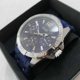 Guess Oasis Multifunction Blue Dial Two Tone Steel Strap Watch for Men- W0366G2 Authentic Buy Shop Now