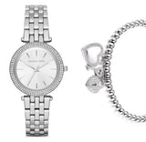 Michael Kors Darci Silver Dial Silver Steel Strap Watch for Women - MK3429 Authentic Buy Shop Now