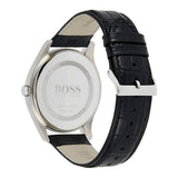 Hugo Boss Jackson Black Dial Black Leather Strap Watch for Men - 1513369 Authentic Buy Shop Now