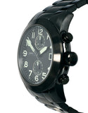 Marc Jacobs Larry Chronograph Black Dial Black Steel Strap Watch for Men - MBM5032 Authentic Buy Shop Now