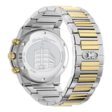 Salvatore Ferragamo F-80 Classic White Dial Two Tone Steel Strap Watch for Men - SFME00821 Authentic Buy Shop Now