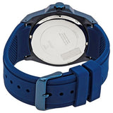Guess Legacy Blue Dial Blue Rubber Strap Watch for Men - W1049G7 Authentic Buy Shop Now