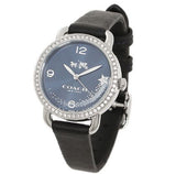 Coach Delancey Navy Blue Dial Blue Leather Strap Watch for Women - 14502668 Authentic Buy Shop Now