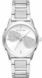Michael Kors Harman Analog Silver Dial Silver Steel Strap Watch For Women - MK3672 Authentic Buy Shop Now