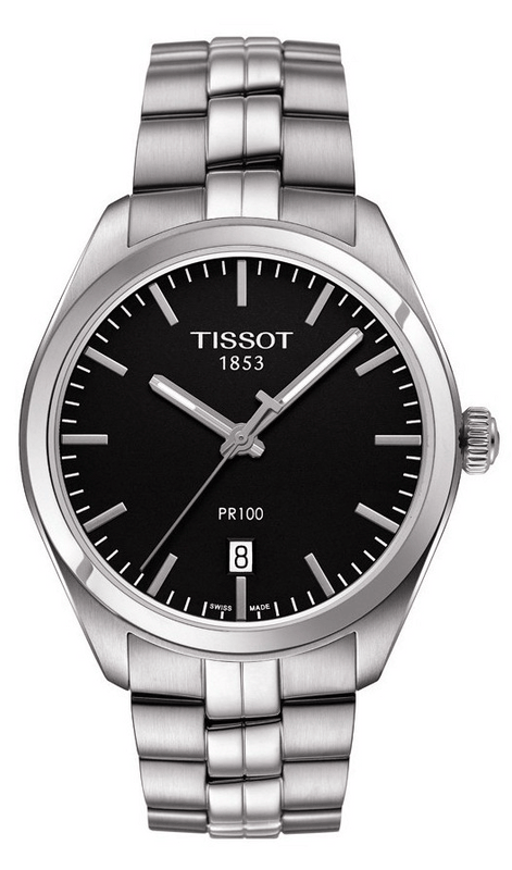 Tissot PR 100 Sport Chic Quartz Stainless Steel Watch For Men - T101.410.11.051.00 Authentic Buy Shop Now