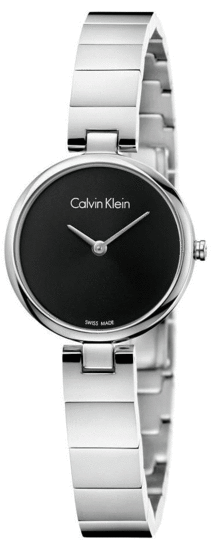 Calvin Klein Authentic Black Dial Silver Steel Strap Watch for Women - K8G23141 Authentic Buy Shop Now