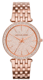 Michael Kors Darci Rose Gold Dial Rose Gold Steel Strap Watch for Women - MK3439 Authentic Buy Shop Now