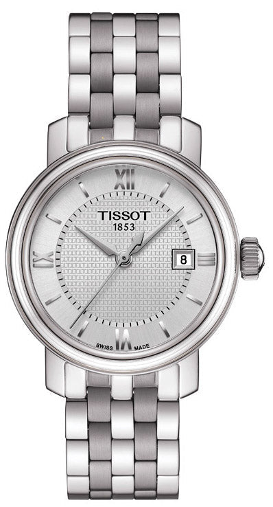 Tissot T Classic Bridgeport Lady Quartz Stainless Steel Watch For Women - T097.010.11.038.00 Authentic Buy Shop Now