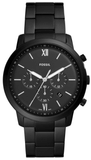 Fossil Neutra Chronograph Black Dial Black Steel Strap Watch for Men - FS5474 Authentic Buy Shop Now