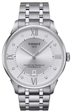 Tissot Chemin Des Tourelles Powermatic 80 Diamonds Silver Dial Silver Steel Strap Watch for Men - T099.407.11.033.00 Authentic Buy Shop Now