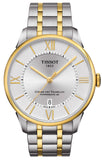 Tissot Chemin Des Tourelles Powermatic 80 Silver Dial Two Tone Steel Strap Watch For Men - T099.407.22.038.00 Authentic Buy Shop Now