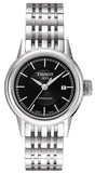 Tissot Carson Automatic Black Dial Silver Steel Strap Watch For Women - T085.207.11.051.00 Authentic Buy Shop Now