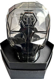 Philipp Plein The Skull Grey Dial Grey Silicone Strap Watch For Men- PWAAA2324 Authentic Buy Shop Now