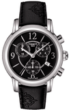Tissot Dressport Chronograph Black Dial Black Leather Strap Watch for Women - T050.217.17.057.00 Authentic Buy Shop Now