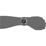 Emporio Armani Kappa Quartz Black Dial Brown Leather Strap Watch For Men - AR80008 Authentic Buy Shop Now