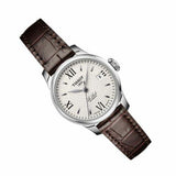 Tissot T Classic Le Locle Automatic Silver Dial Brown Leather Strap Watch For Women - T006.207.16.038.00 Authentic Buy Shop Now