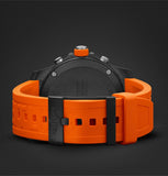 Breitling Endurance Pro Black Dial Orange Rubber Strap Watch for Men - X82310A51B1S1 Authentic Buy Shop Now