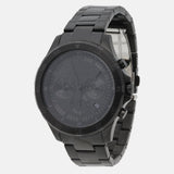 Michael Kors Grayson Chronograph Black Dial Black Steel Strap Watch For Men - MK9109 Authentic Buy Shop Now