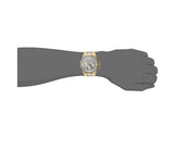 Bulova Crystal Collection Octova White Dial Gold Steel Strap Watch for Men - 98C126 Authentic Buy Shop Now